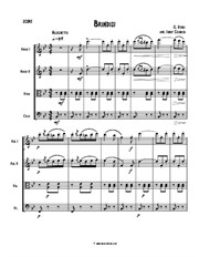 Brindisi from 'La Traviata' for string quartet