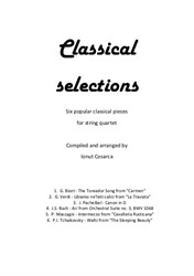 Classical Selections for string quartet